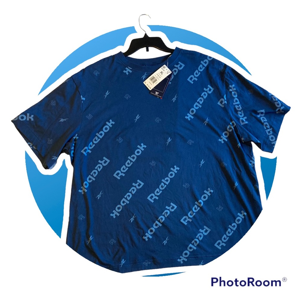Reebok blue shirt size large and Extra large new with tags